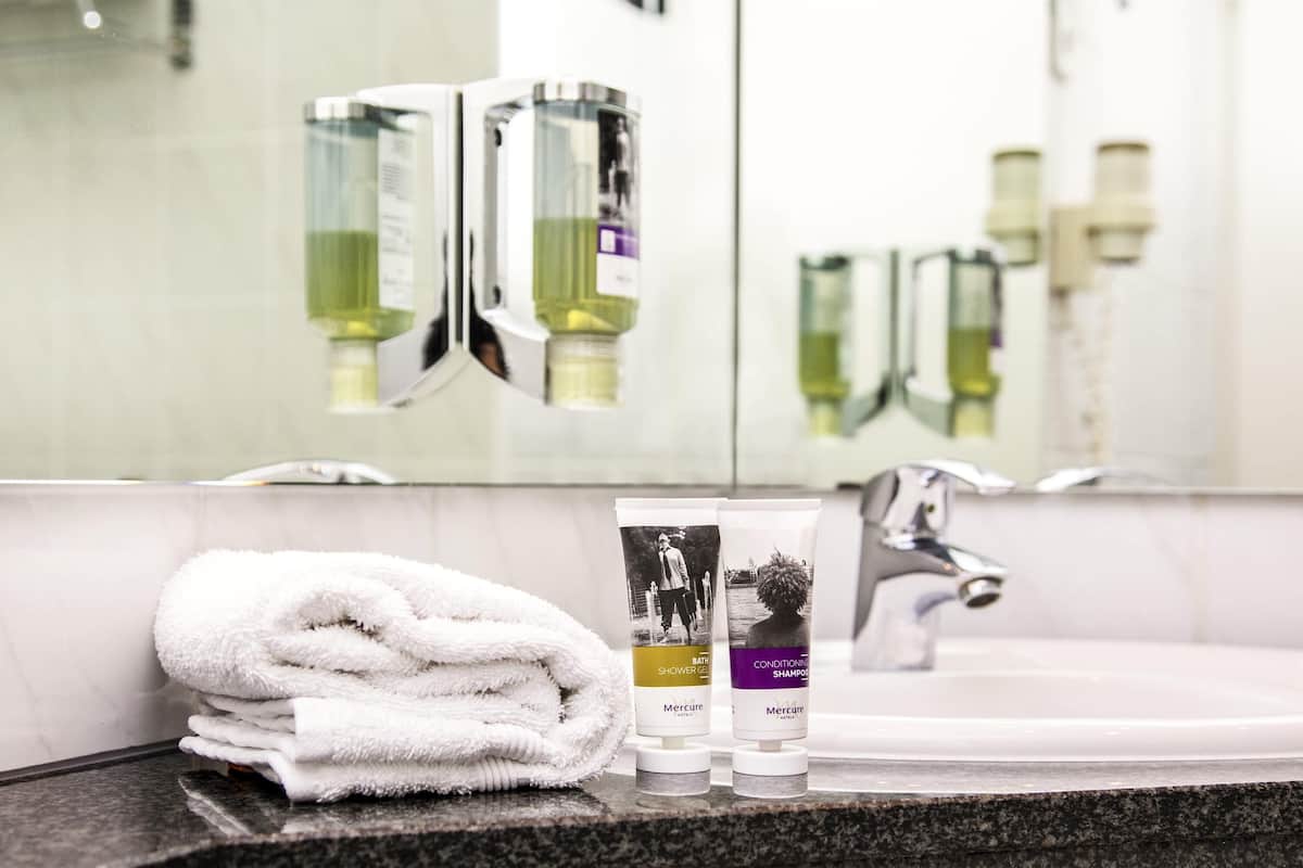 Egyptian cotton sheets, premium bedding, desk, laptop workspace