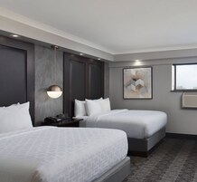 Premium bedding, down duvets, pillow-top beds, desk