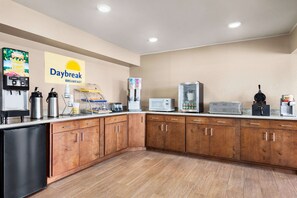 Petit déjeuner à emporter compris tous les jours