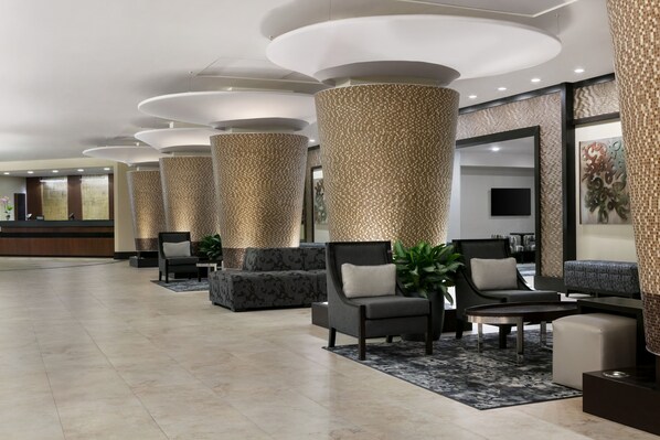 Sala de estar en el lobby