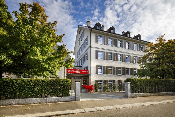 Façade de l’hébergement