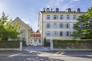 Façade de l’hébergement