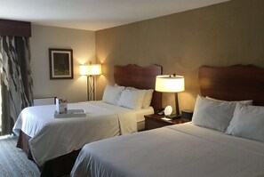 Executive Room, 2 Queen Beds, Non Smoking (Wellness Room) | In-room safe, desk, blackout drapes, iron/ironing board