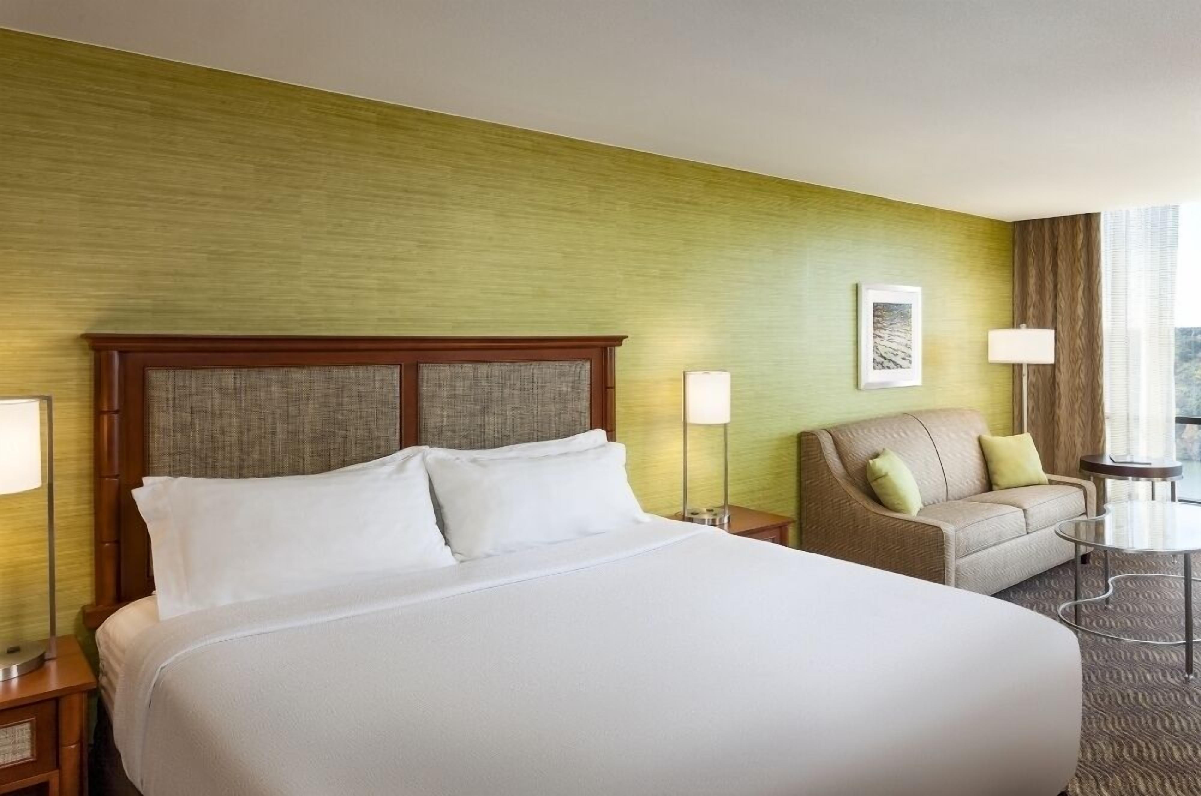 In-room safe, desk, iron/ironing board, free cribs/infant beds