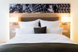 Premium bedding, in-room safe, desk, blackout curtains