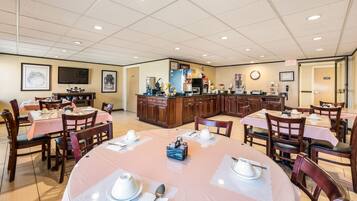 Gratis kontinental morgenmad hver dag