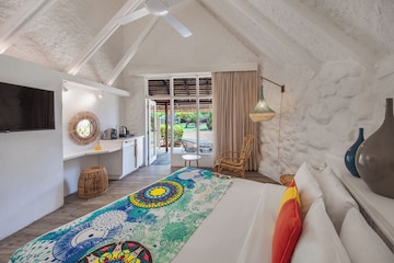 Bangalô (Garden) | Cofres nos quartos, individualmente mobiliados, escrivaninha