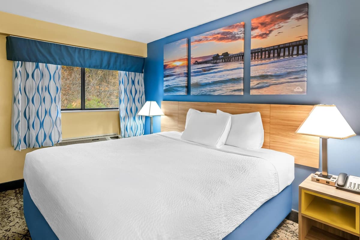 Room, 1 Queen Bed, Non Smoking (Second Floor) | In-room safe, individually decorated, individually furnished, desk