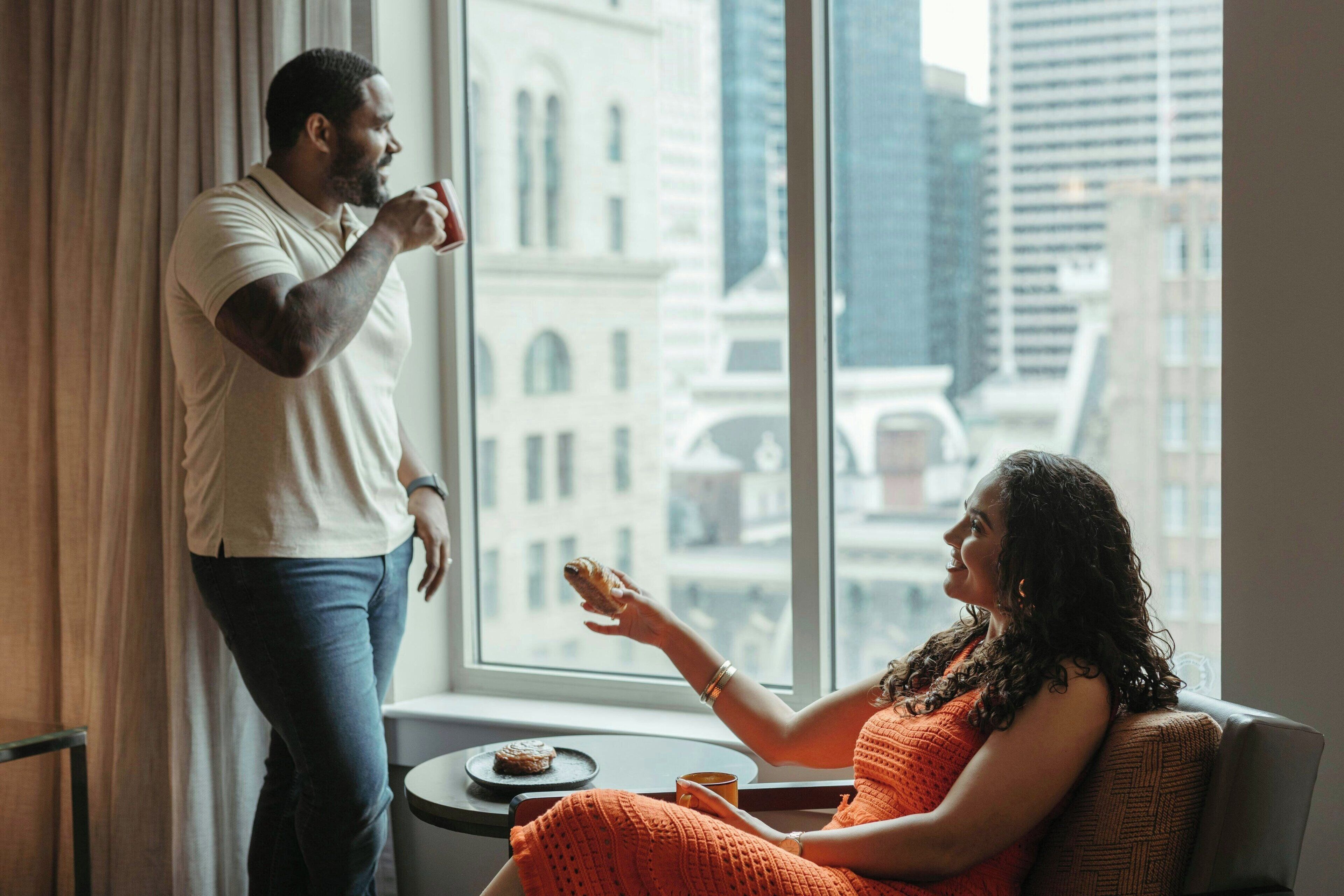 高級寢具、舒適加層、客房內保險箱、書桌