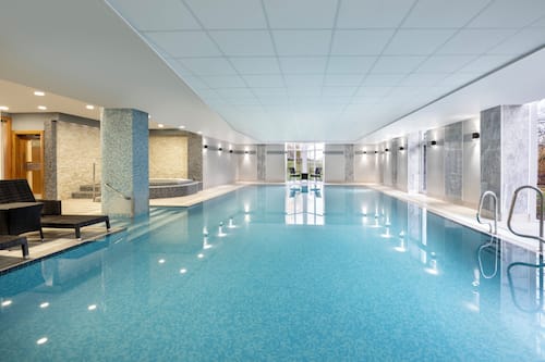 Indoor pool, outdoor pool