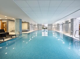 Indoor pool, outdoor pool