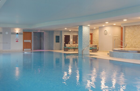 Indoor pool, outdoor pool