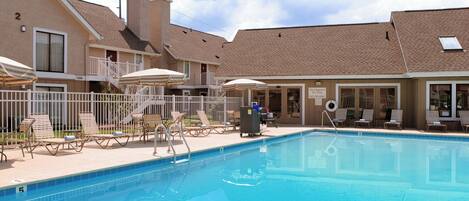 Seasonal outdoor pool