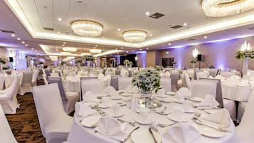 Indoor wedding