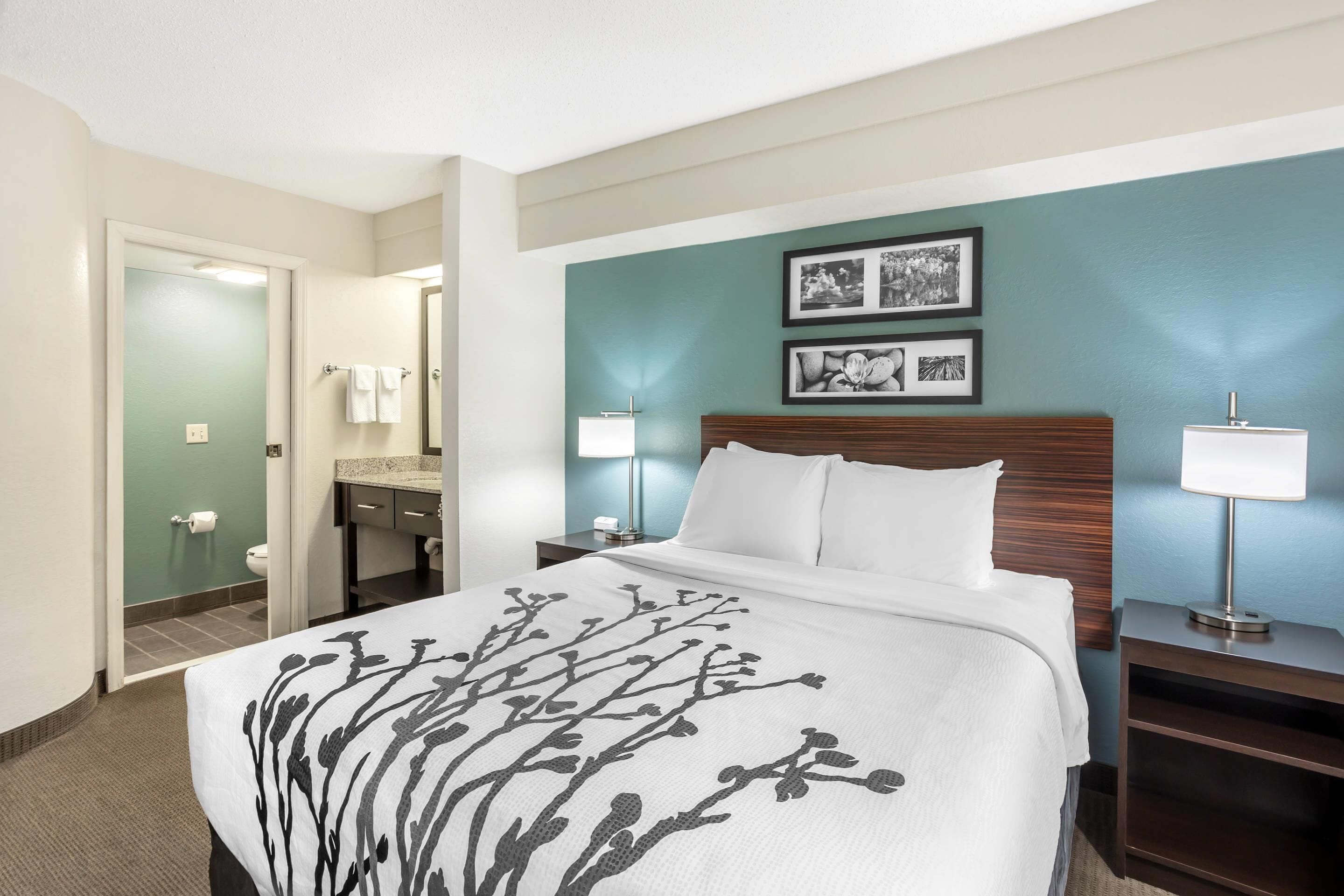 1 queen bed, non-smoking, no pets allowed | in-room safe, desk, laptop workspace, blackout curtains