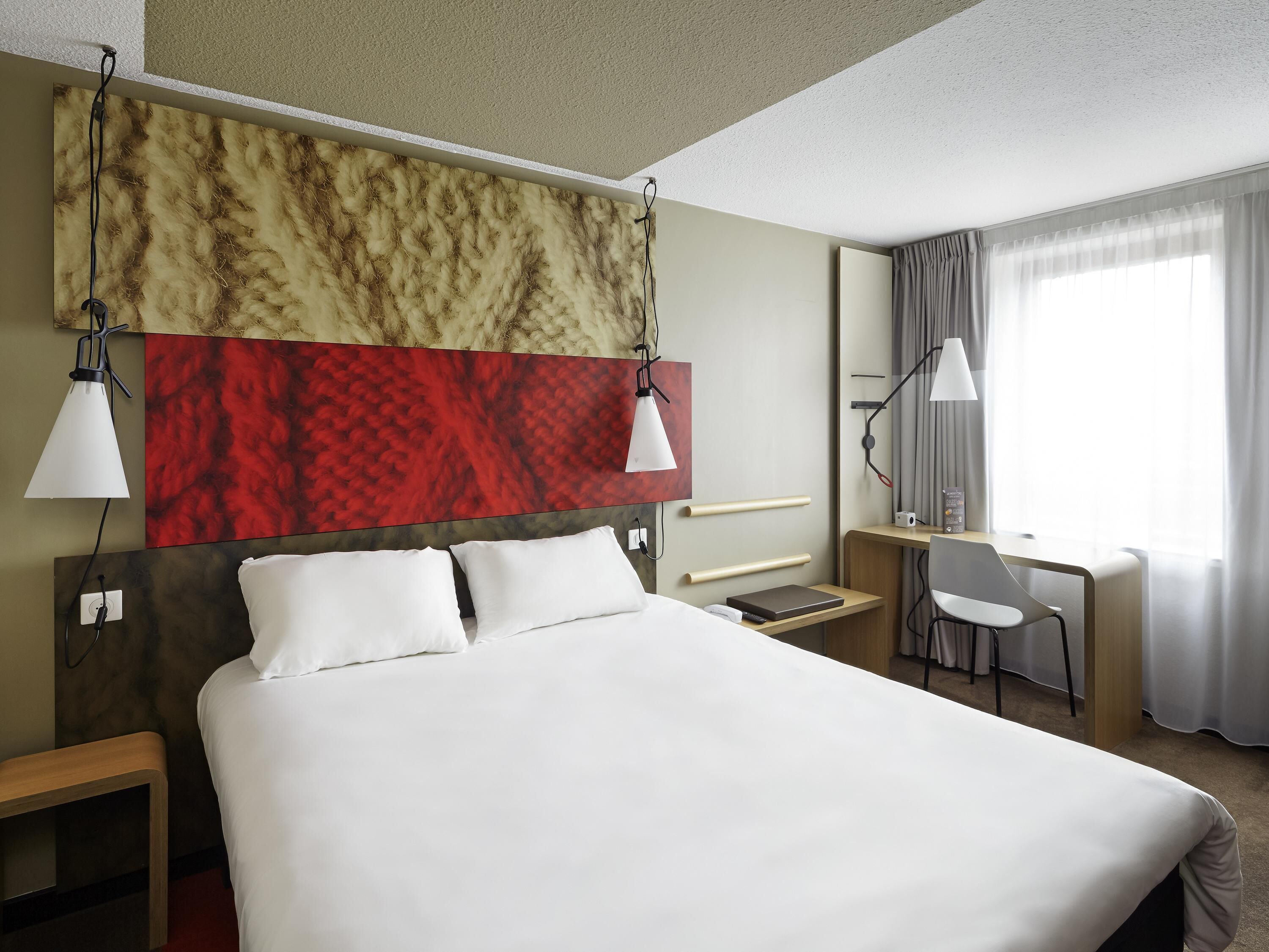 Premium bedding, pillow-top beds, in-room safe, desk