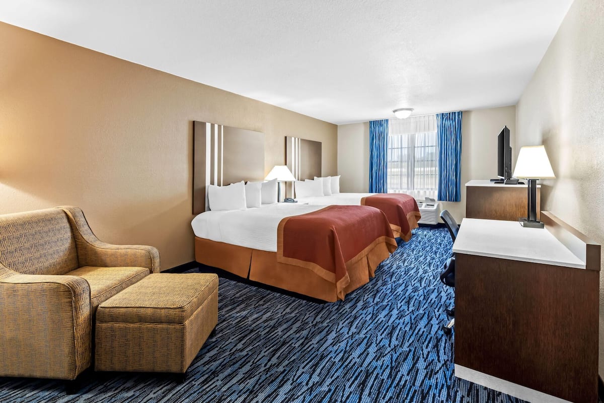 Standard Room, 2 Double Beds, Non Smoking