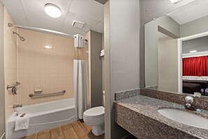 Standard Room, 2 Double Beds, Non Smoking | Desk, free WiFi, bed sheets