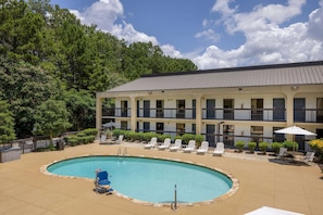 Seasonal outdoor pool