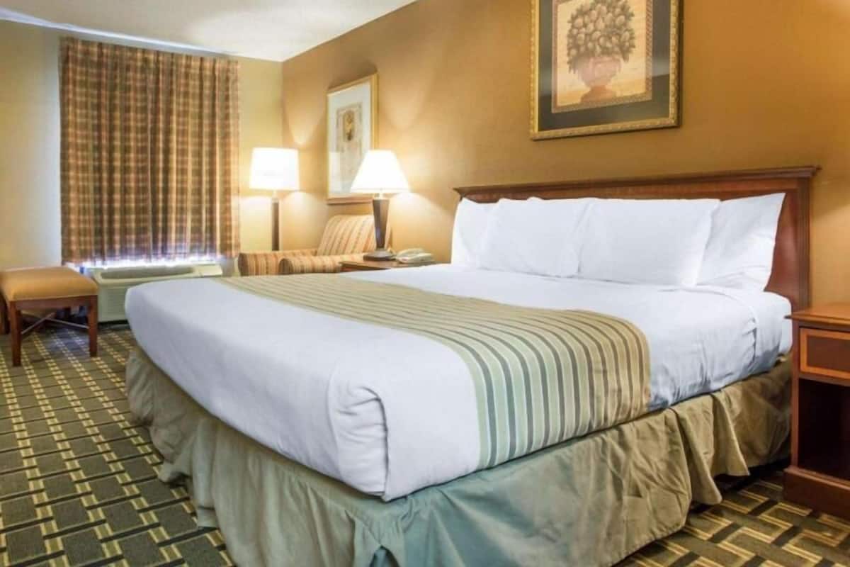 Desk, laptop workspace, iron/ironing board, free WiFi