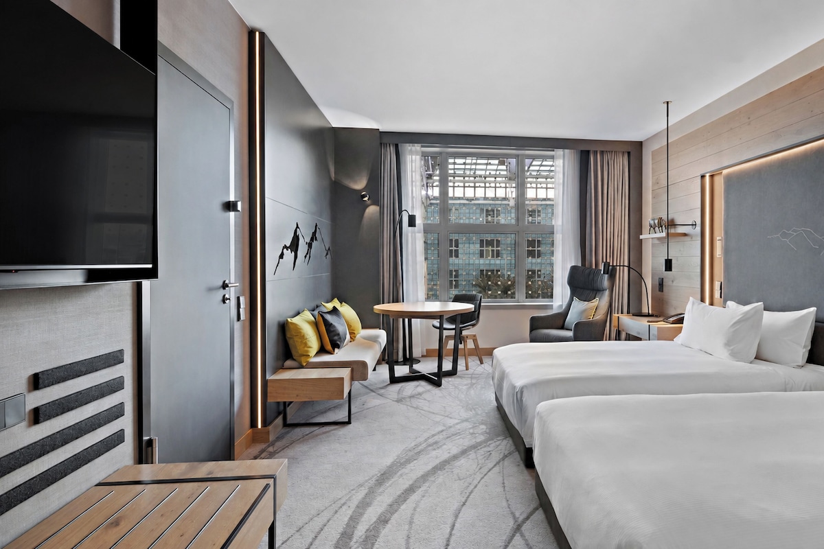 Tvåbäddsrum | Sängtillbehör av högsta kvalitet och duntäcken