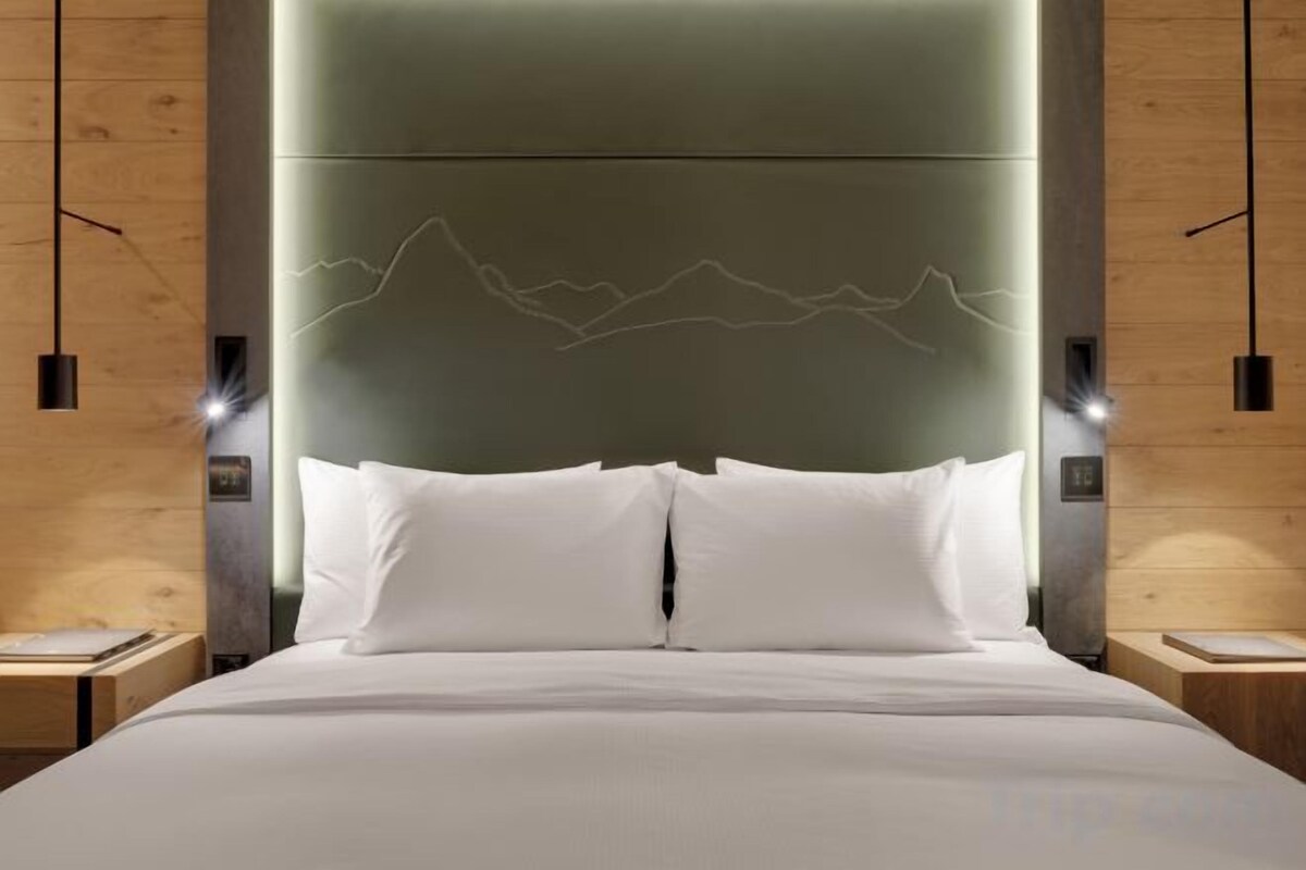 Premium bedding, down comforters, in-room safe, desk