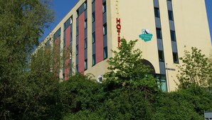 Overnatningsstedets facade