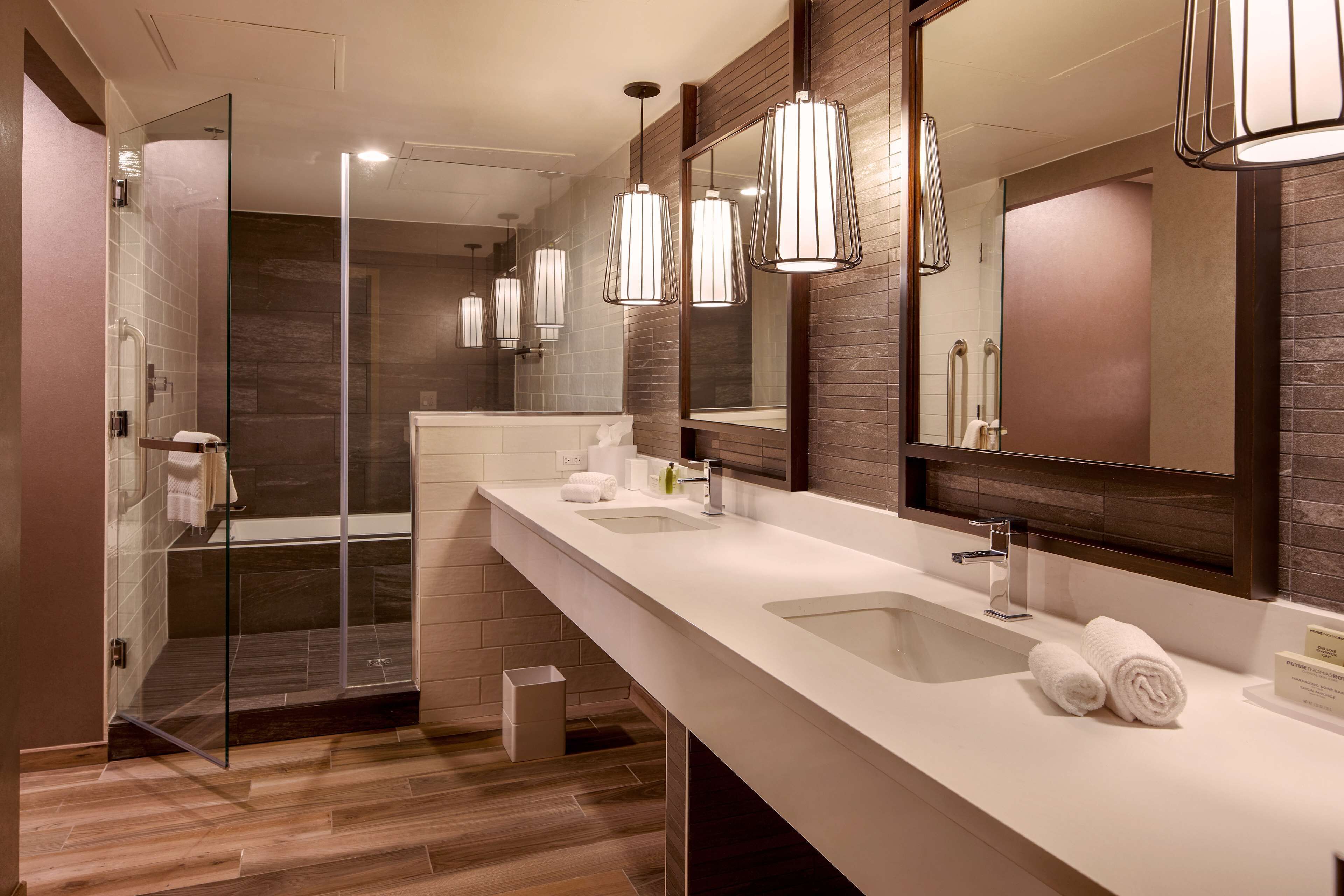 presidential suite, 1 king bed | bathroom | free toiletries, hair dryer, towels, soap
