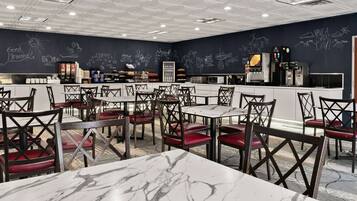 Free daily on-the-go breakfast