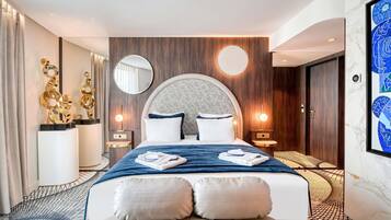 Chambre Exécutive, 1 lit double | Literie de qualité supérieure, coffres-forts dans les chambres