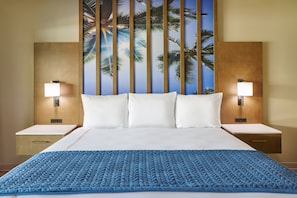 In-room safe, desk, laptop workspace, blackout drapes