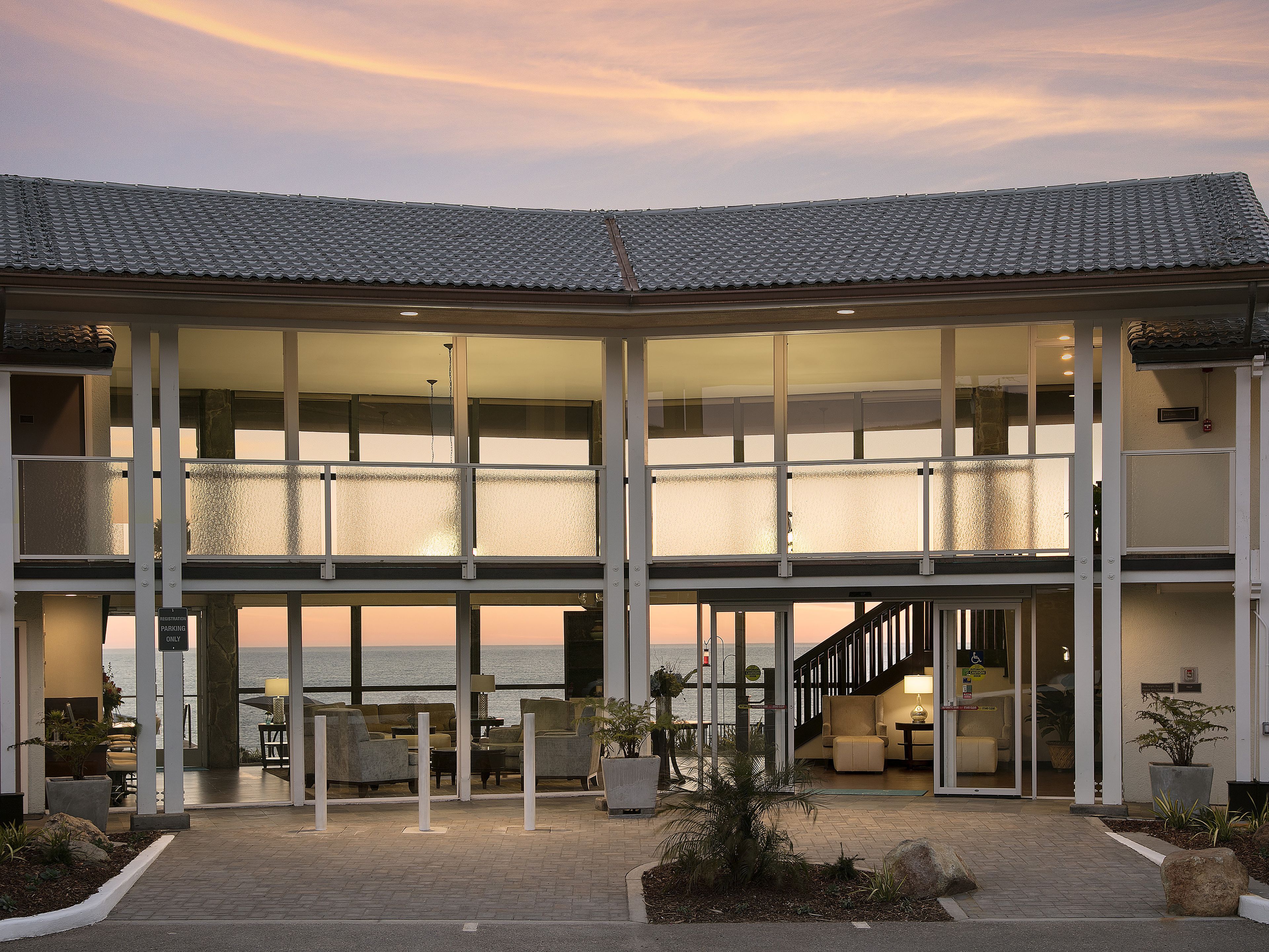 Entrada de la propiedad