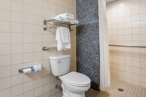 Room, 2 Double Beds, Accessible, Non Smoking | Accessible bathroom - Days Inn by Wyndham Adel I-75 (Adel)