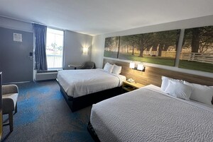 Studio Suite, 2 Double Beds, Non Smoking | Premium bedding, in-room safe, desk, blackout drapes