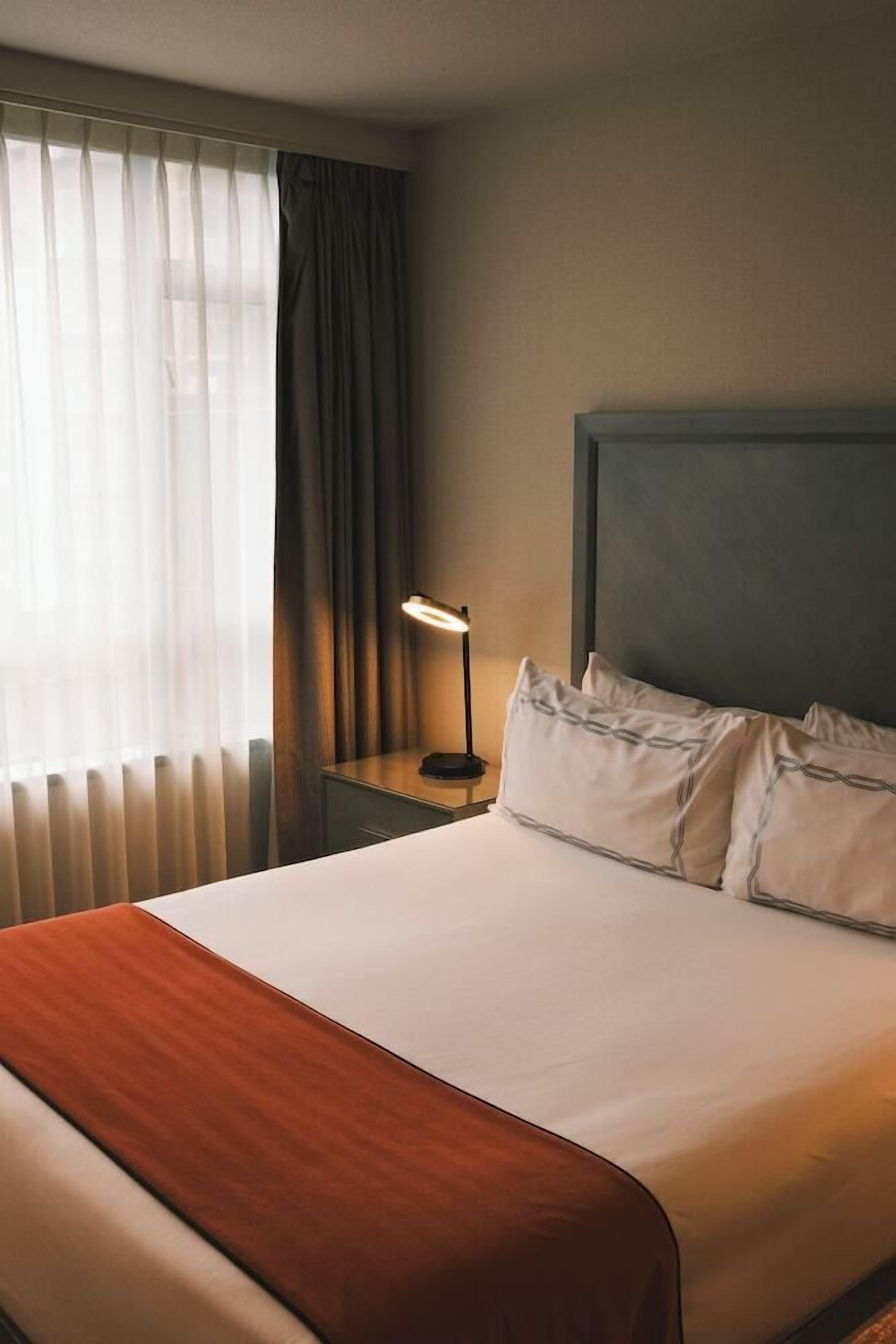 Pillowtop beds, in-room safe, individually decorated