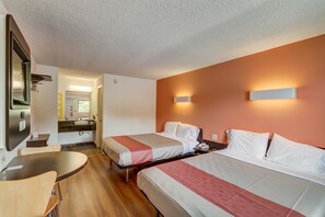 Escrivaninha, Wi-Fi de cortesia, roupa de cama