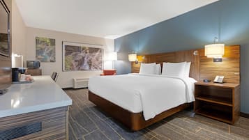 In-room safe, desk, blackout curtains, iron/ironing board