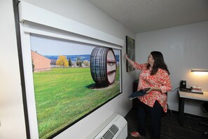 In-room safe, desk, blackout curtains, iron/ironing board