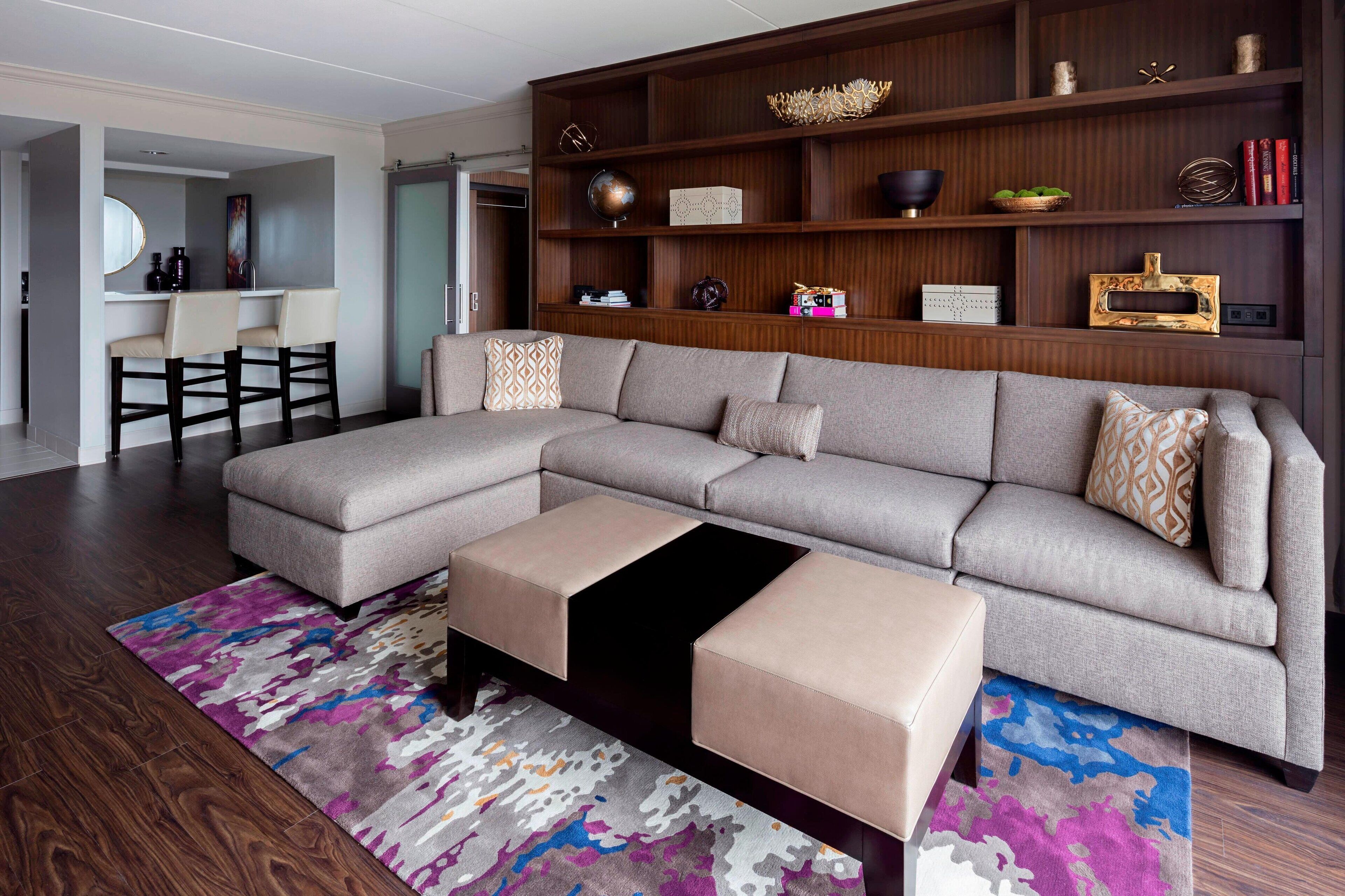 in-room safe, desk, blackout curtains, iron/ironing board