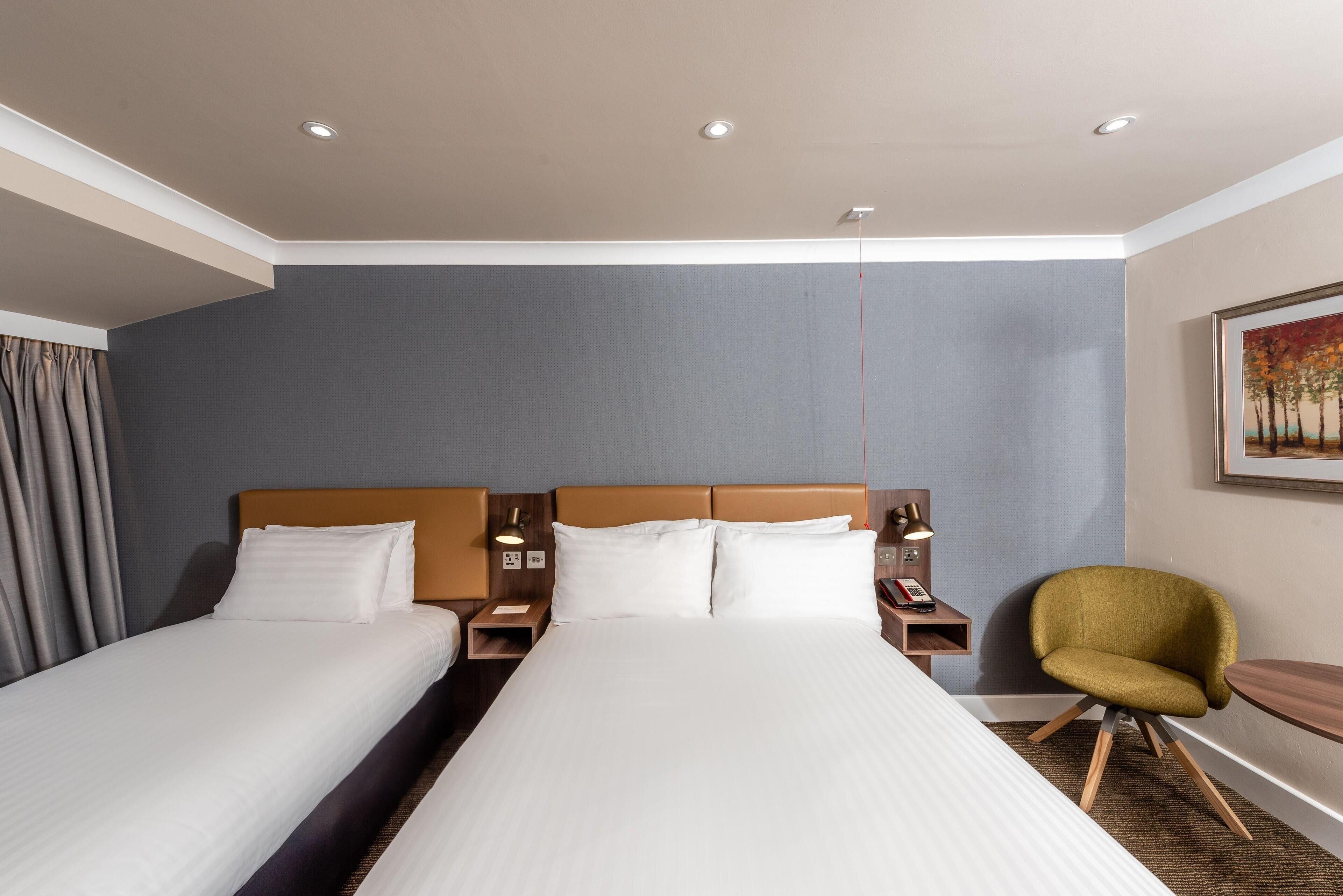 In-room safe, blackout drapes, soundproofing, iron/ironing board