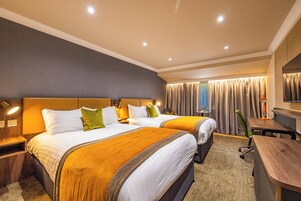 In-room safe, blackout drapes, soundproofing, iron/ironing board