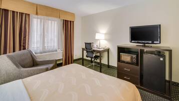 In-room safe, iron/ironing board, free WiFi, bed sheets