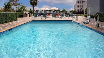 Seasonal outdoor pool