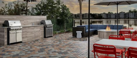 Aire de pique-nique/barbecue