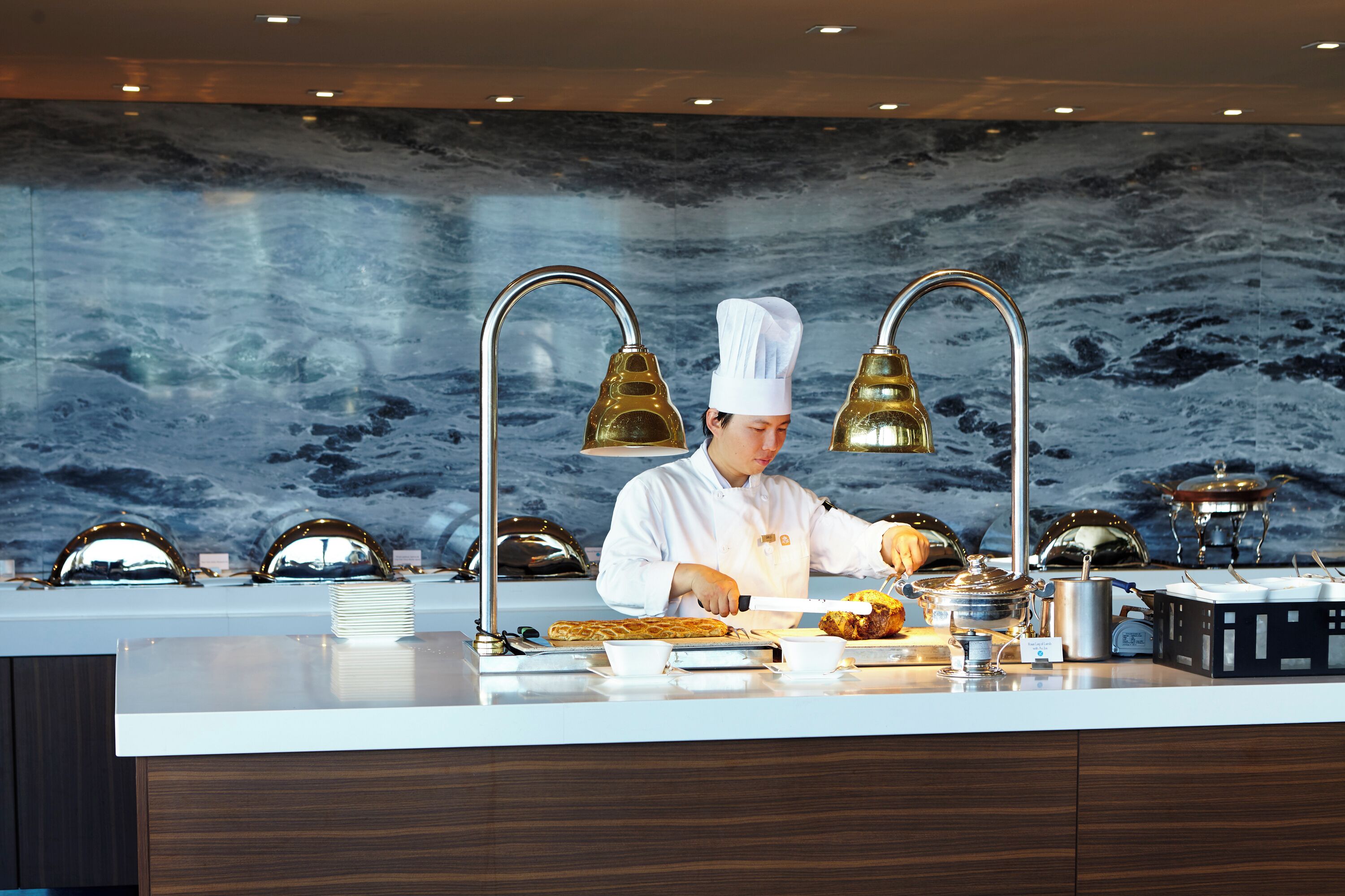 Daily buffet breakfast (CAD 52 per person)