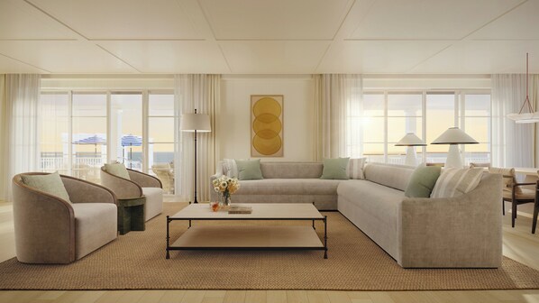 Premium bedding, minibar, in-room safe, iron/ironing board