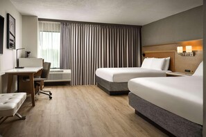 Premium bedding, individually decorated, individually furnished, desk