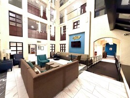 Zona de estar del vestíbulo