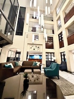 Sala de estar en el lobby