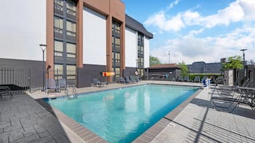 Seasonal outdoor pool